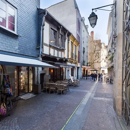 Au Pas De Bouffay, Perched Nest, Medieval Quarter Apartment *
